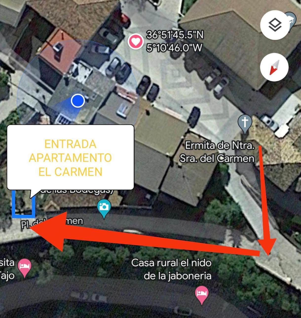 Apartamento El Carmen Setenil De Las Bodegas Dış mekan fotoğraf
